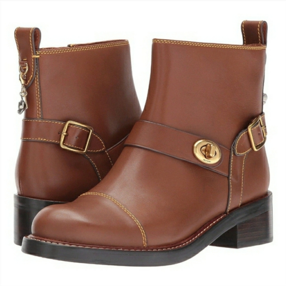 🆕️ COACH Moto Booties